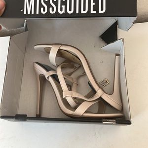 MissGuided Blackless Heels